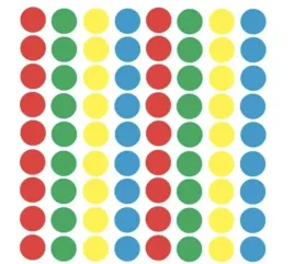 naprasowanka-aplikacja-termo-naklejka-na-odziez-72szt-kropki-groszki-2