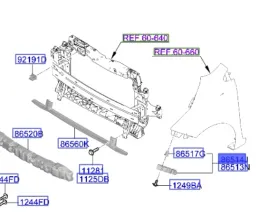 slizg-zderzaka-przedniego-prawy-kia-picanto-2024-86552-g6ca0-86552g6ca0