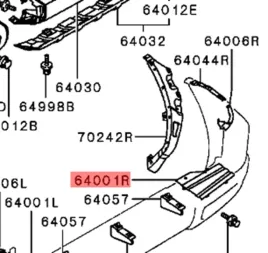 wspornik-chlapacza-poziomy-prawy-mitsubishi-pajero-2000-2006-mn117186