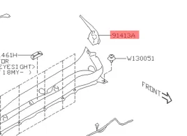 zaslepka-oslona-podszybia-przedniego-lewa-subaru-forester-91423sg010