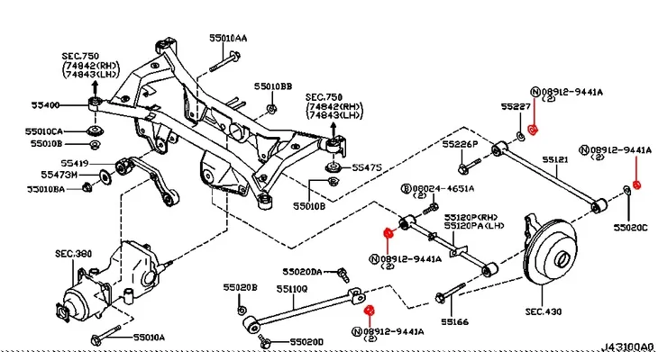 nakretka-sruby-wahacza-d22-terrano-08912-9441a-oe-producent-czesci-nissan-oe