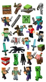 naprasowanka-aplikacja-termo-naklejka-na-odziez-minecraft-postacie-zestaw-3
