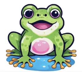 naprasowanka-aplikacja-termo-naklejka-na-odziez-zaba-zabka-zwierzak-frog-2