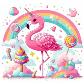 naprasowanka-aplikacja-termo-naklejka-na-odziez-kawaii-flaming-ptak-boho-1