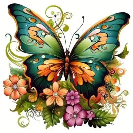naprasowanka-aplikacja-termo-naklejka-na-odziez-motyl-kwiaty-1-1