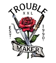 naprasowanka-naklejka-odziez-problem-trouble-maker-1