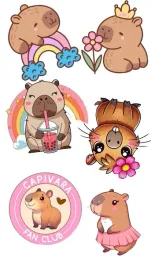 naprasowanka-aplikacja-termo-naklejka-na-odziez-kapibara-capybara-zestaw-1