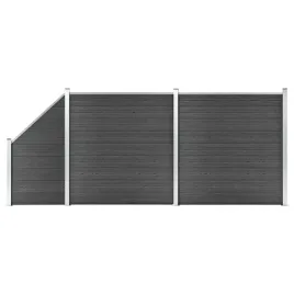 vidaxl-zestaw-ogrodzeniowy-z-wpc-446x-105-186-cm-czarny