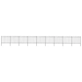 vidaxl-ogrodzenie-z-pretow-z-grotami-stalowe-153-x-15-m-czarne