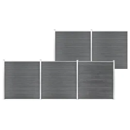 vidaxl-ogrodzenie-do-ogrodu-wpc-872-x-186-cm-szare