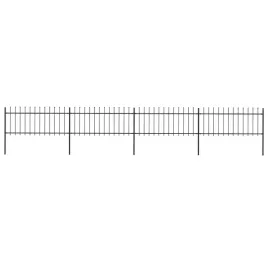 vidaxl-ogrodzenie-z-pretow-z-grotami-stalowe-68-x-08-m-czarne