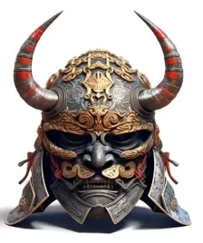 naprasowanka-termo-naklejka-odziez-samurai-helm-1