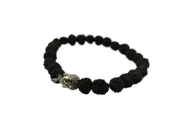 bransoletka-rudraksha-z-budda-czarna