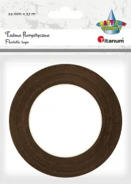 tasma-florystyczna-12mmx27m-brazowa-titanum