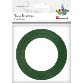 tasma-florystyczna-zielona-12mmx27m-titanum