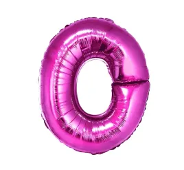 balon-foliowy-litera-o-ciemno-rozowa-92-cm