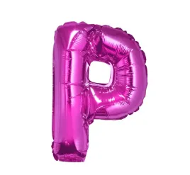 balon-foliowy-litera-p-ciemno-rozowa-92-cm