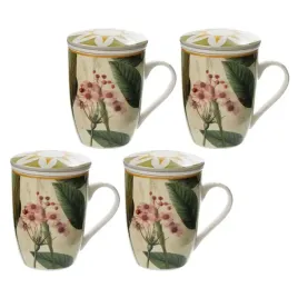 zestaw-4-kubkow-300-ml-zoltych-z-zaparzaczem-roseandtulipani-mirabilia