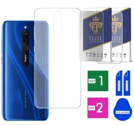 etui-na-telefon-xiaomi-redmi-8-clear-case-przezroczyste-szklo-ochronne