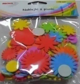naklejki-z-pianki-kwiatki-72szt-brewis