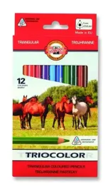 kredki-olowkowe-triocolor-koh-i-noor-3142-12-kolorow-9mm