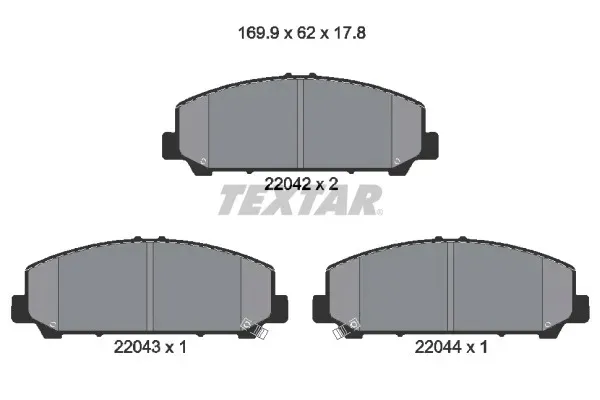 klocki-hamulcowe-przod-textar-2204201-stan-nowy