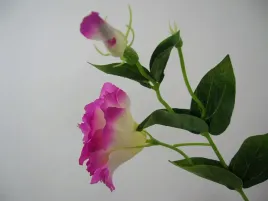 rozowa-kremowa-sztuczna-eustoma-galazka