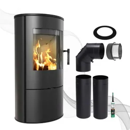 maly-owalny-piec-wolnostojacy-stalowy-koza-rollo-zestaw-do-wys-150cm
