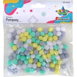 pompony-poliestrowe-10mm-mix-120szt