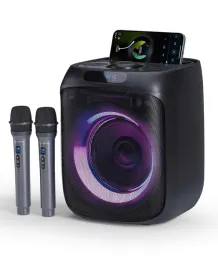 green-keeper-karaoke-przenosne-z-mikrofonami-400w-rgb