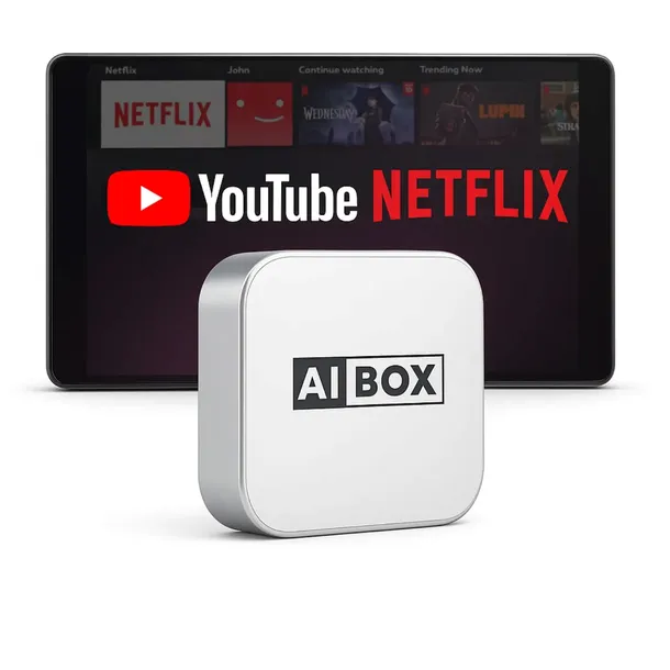 BEZPRZEWODOWY APPLE CARPLAY ANDROID AUTO NETFLIX YOUTUBE ADAPTER SMART USB