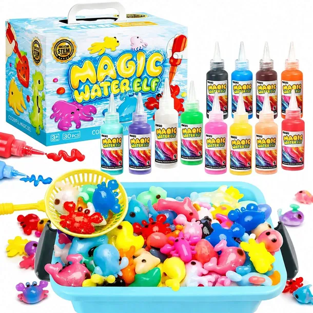 MAGIC JELLY – KREATYWNY ZESTAW DO TWORZENIA FIGUREK ŻELOWYCH 3D DIY AQUA
