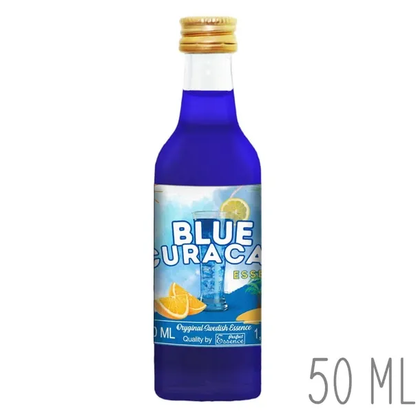 Zaprawka BLUE CURACAO Essence 50ML do Alkoholu Niebieski Cytrus / 2L