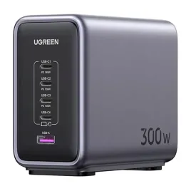 ladowarka-sieciowa-ugreen-cd333-nexode-usb-4x-usb-c-gan-300w-kabel-u