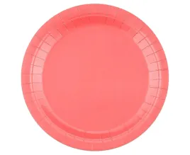 talerze-papierowe-rozowe-23-cm-14-szt