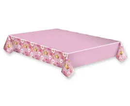 obrus-papierowy-rozowy-korona-krolowa-princess-crown-120x180cm