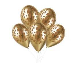balony-zlote-zyrafa-zyrafy-088-shiny-gold-gemar-13-33cm-50-szt