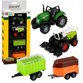 zestaw-pojazdow-rolniczych-traktor-sieczkarnia-przyczepy-1-68-4-szt