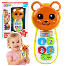 interaktywny-telefon-dla-dzieci-mis-z-lusterkiem-grzechotka-swiatla-dzwiek