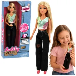 lalka-modowa-anlily-w-ciemnych-jeansach-kolorowy-top-blond-wlosy