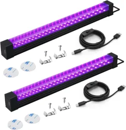2x-regulowane-czarne-swiatla-fluorescencyjne-led-2-sztuki-31-cm
