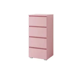 komoda-45-cm-4-szuflady-rozowa-dla-dziewczynki-cosmo-c07