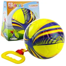 pilka-piankowa-na-sznurku-ze-sciagaczem-uchwyt-zolta-14cm