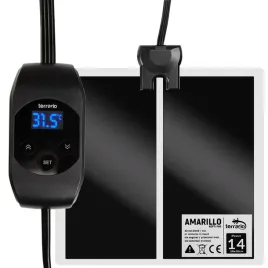 terrario-amarillo-14w-mata-grzewcza-z-termostatem-lcd