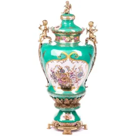 porcelanowa-waza-amfora-porcelana-braz-motyw-kwiatow-anioly