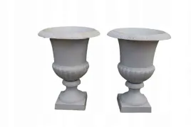 zeliwna-biala-donica-ogrodowa-gabion-doniczka