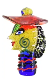 szklo-murano-glass-dama-w-kapeluszu-twarz-figura-rzezba-ze-szkla