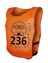 sportsbibs-plastron-znacznik-narciarski-sportowy-zimowy-pomarancz-xs