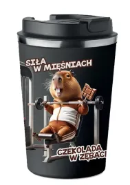 kubek-termiczny-premium-czarny-prezent-smieszny-kapibara-czekolada-w-zebach