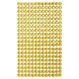 krysztalki-samoprzylepne-yellow-6mm-260szt